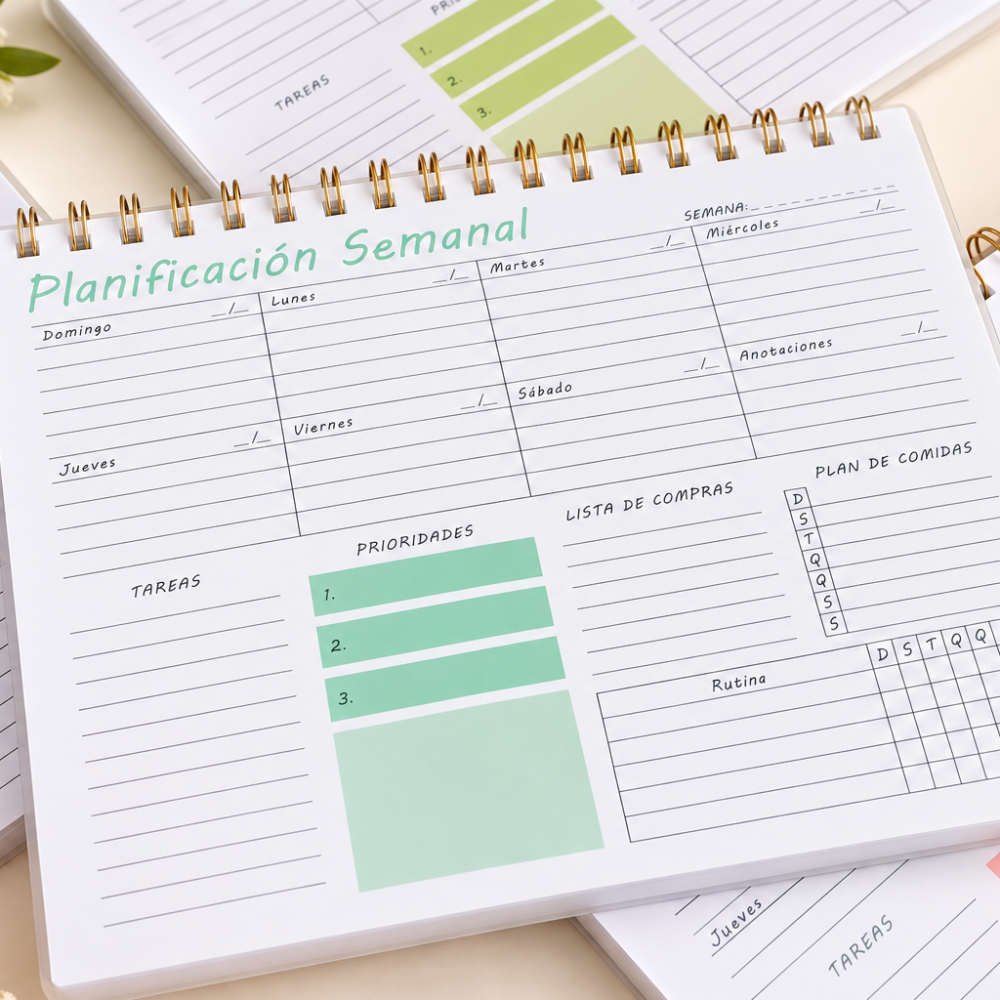 Planner horizontal