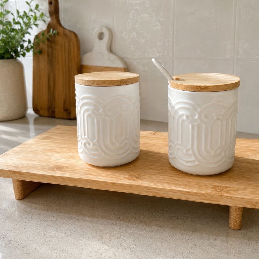 Azucarero de ceramica
