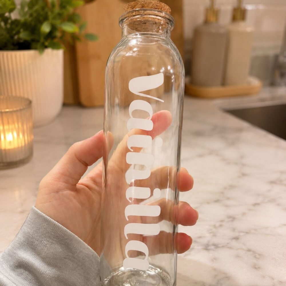 Botella de vainilla 350ml tubo