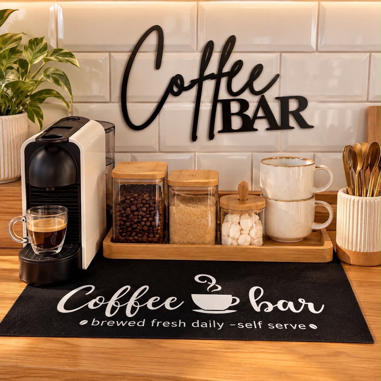 1a50e9d0-0520-437d-911f-74fc230f5e54 Cartel coffee bar 30cm - Imagen 1
