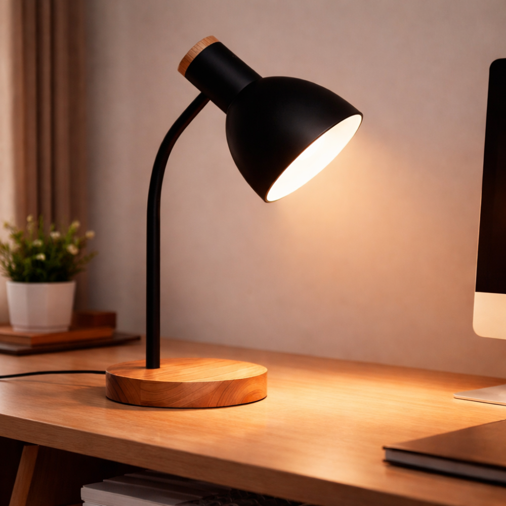 Lampara portatil de mesa