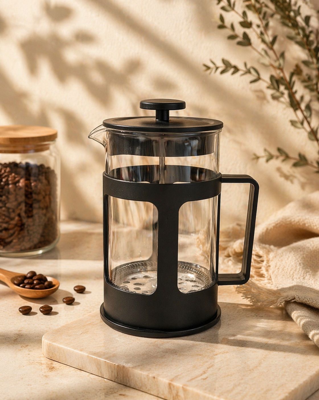 4f4750fb-ba3b-457d-9645-efd0996db672 Prensa Francesa 1000ml NEGRA - Imagen 1