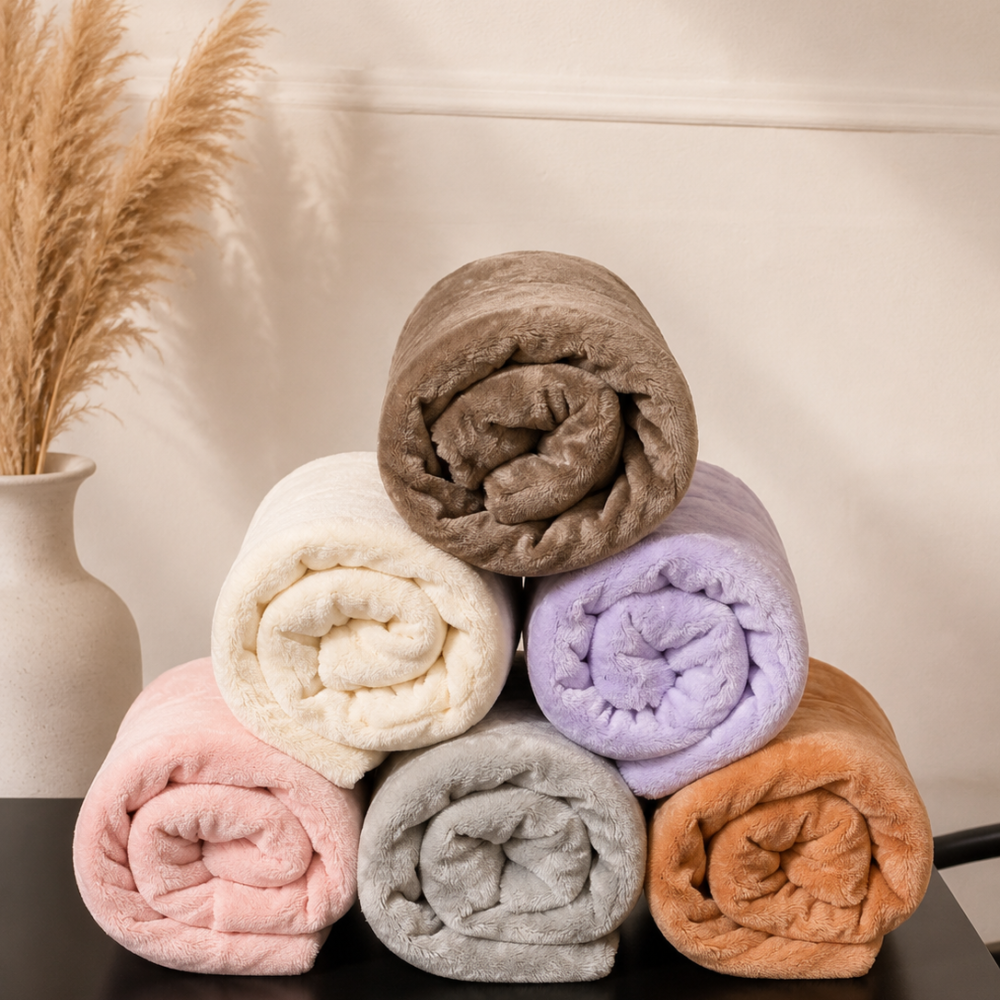 Manta lisa polar peluche de 150x100