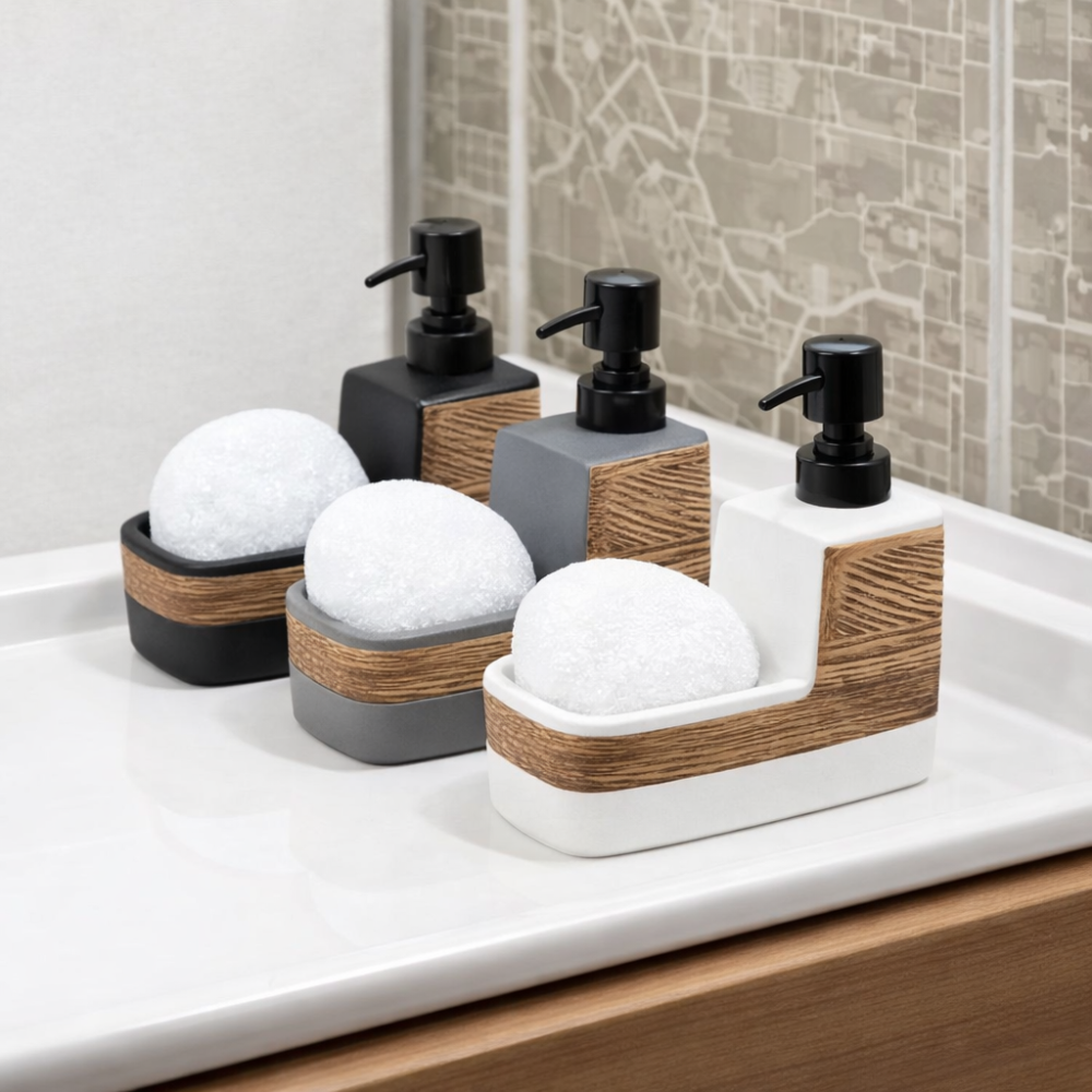 Dispensador de cocina Gris