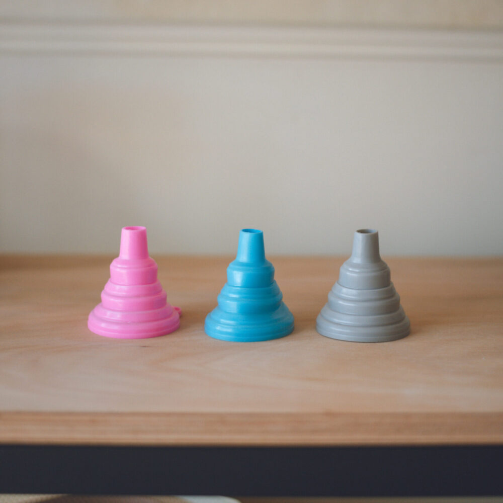 Embudo de silicona - GRIS