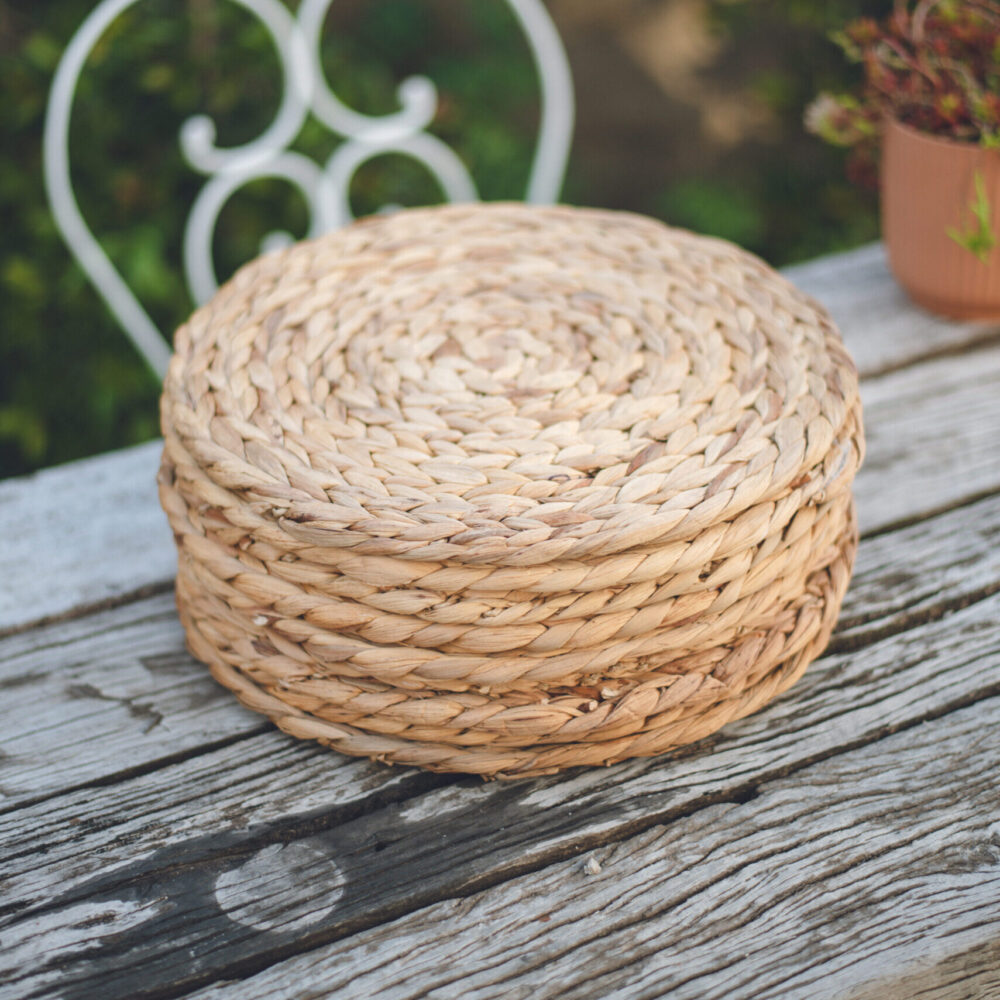 Individuales de mimbre