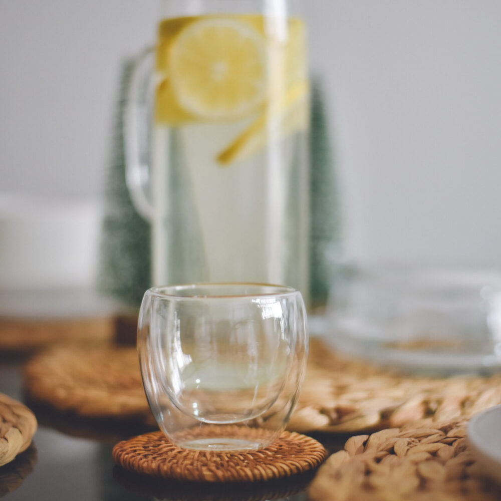 Vaso doble vidrio 150ml