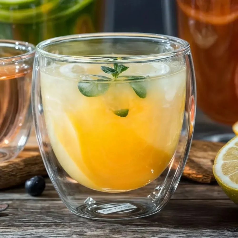 Vaso doble vidrio 250ml