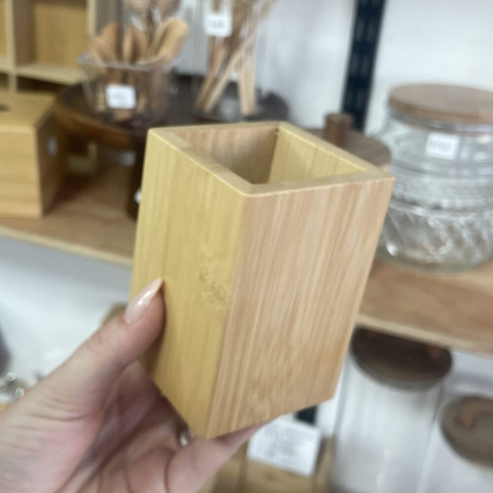 Organizador en bambú- Lapicero chico