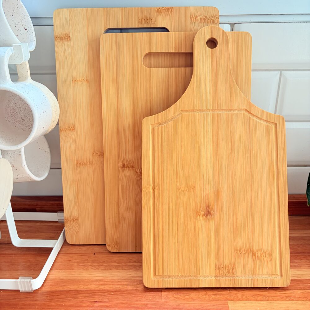 Tablas bambú set x 3