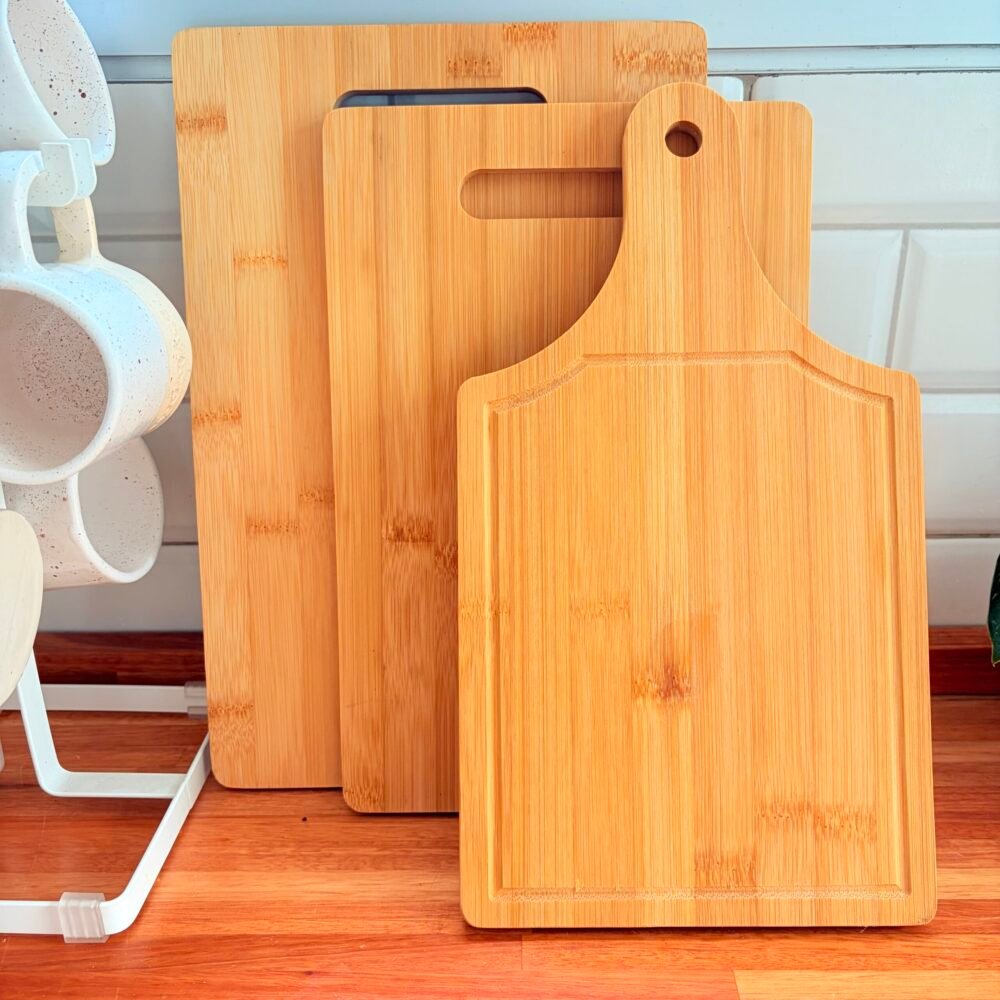 Tablas bambú set x 3