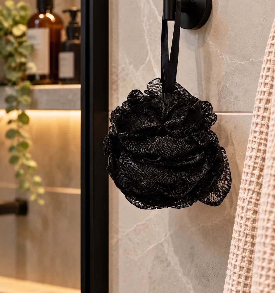 Esponja de baño Oslo black