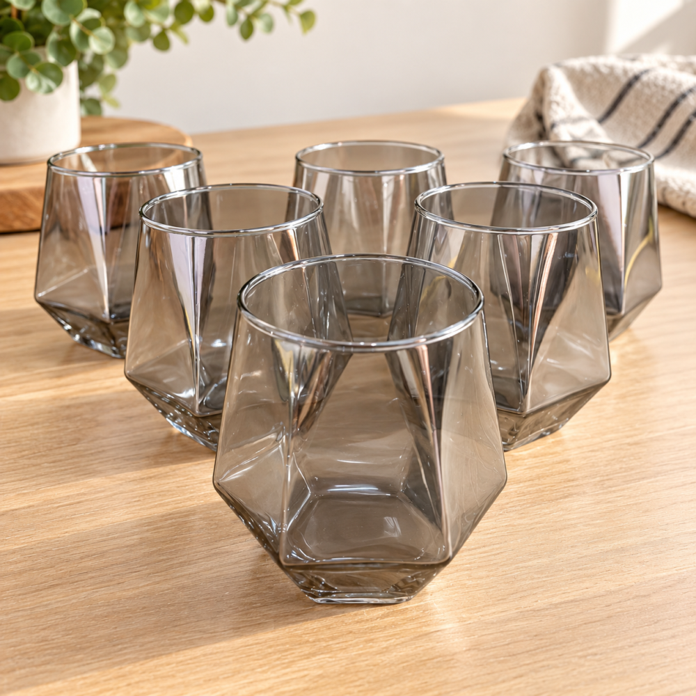 Set de vasos Diamond - 6 unidades