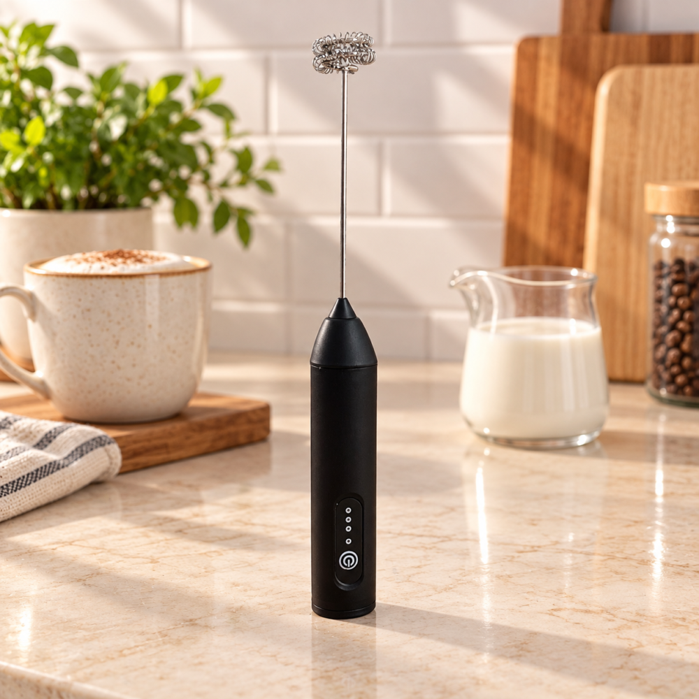 Batidor de café - recargable usb