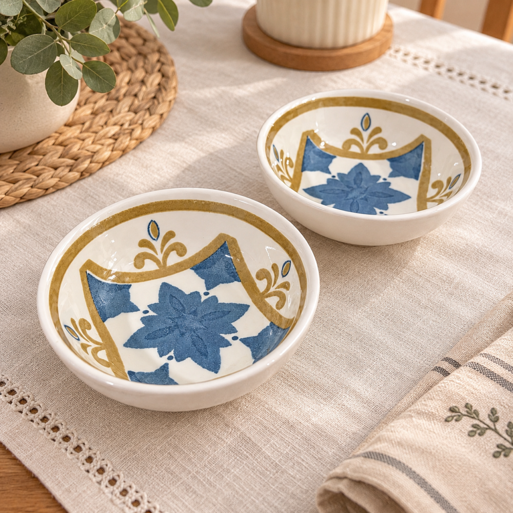 Set x2 dip - diseño labrado adentro blanco afuera