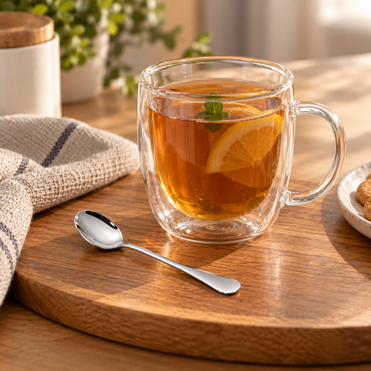 f022d74d-d353-4df6-9ef6-7ccdf16ce12a Cuchara de té x6 de acero inoxidable - Imagen 1